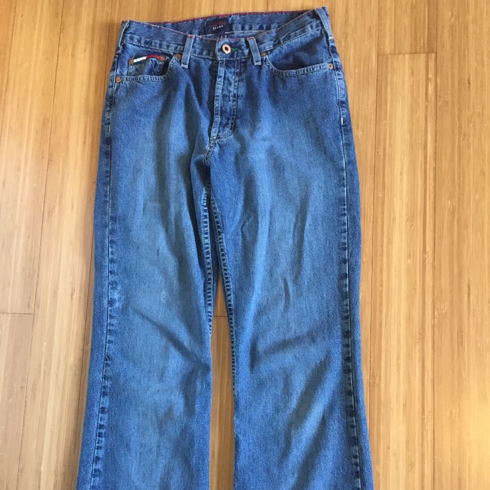 High-waisted Tommy jeans